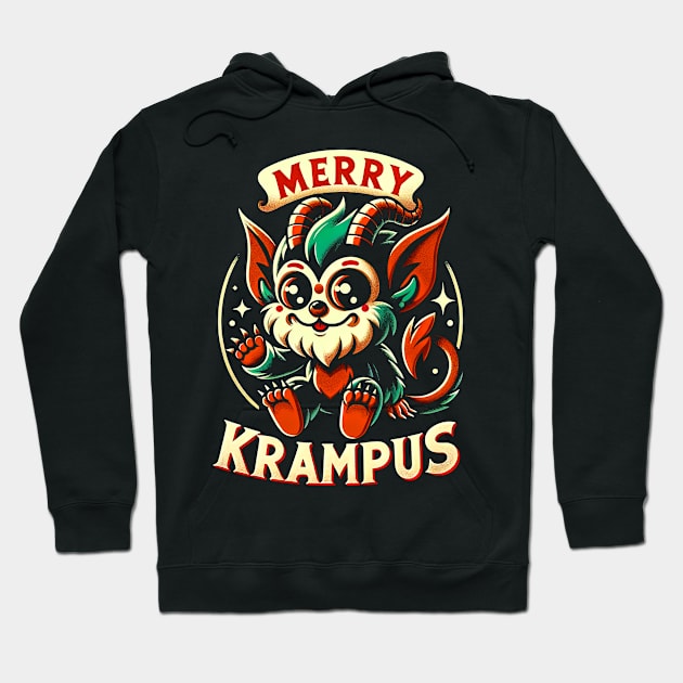 Merry krampus Hoodie by opippi